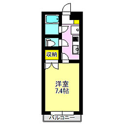 ガーデンプレイス中居町 2階/205