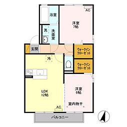 MIYABI A・B 2階/B201