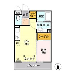 シルキーコート 2階
