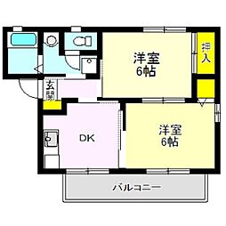 ヴィクトワールA棟 2階/-
