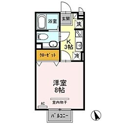 ナカイパレス B 2階