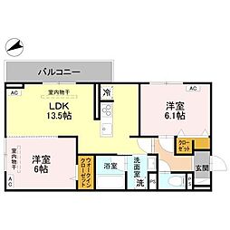 D−Luxe中居町 2階/205