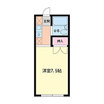 周郷ハイツ 210 ｜ 千葉県八千代市大和田新田（賃貸アパート1K・2階・17.40㎡） その2