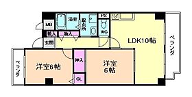 大阪府大阪市福島区福島4丁目（賃貸マンション2LDK・2階・55.90㎡） その2