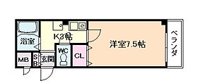 大阪府大阪市福島区大開1丁目（賃貸マンション1K・3階・21.20㎡） その2