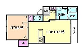 大阪府大阪市此花区伝法5丁目（賃貸アパート1LDK・3階・42.80㎡） その2