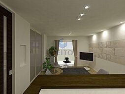 阪急宝塚本線 曽根駅 徒歩10分の賃貸マンション 1階2LDKのリビング/ダイニング