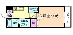 サンシャリテ向丘 1Kの間取図画像