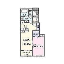 リクワイヤドVI  ｜ 茨城県つくば市要（賃貸アパート1LDK・1階・50.14㎡） その2