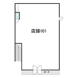 パストラル若林の間取図画像