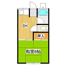 間取図画像 1DK