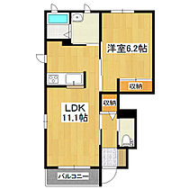 ハニーコートA 102 ｜ 茨城県稲敷郡阿見町住吉2丁目（賃貸アパート1LDK・1階・43.05㎡） その2