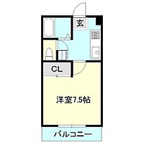 メゾン・デ・フロール 201 ｜ 茨城県稲敷郡阿見町中央1丁目（賃貸マンション1K・2階・25.14㎡） その2