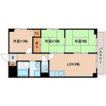 奈良県生駒郡三郷町勢野東6丁目（賃貸マンション3LDK・5階・55.00㎡） その2