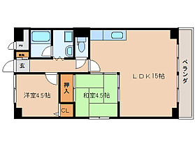 奈良県生駒郡三郷町勢野東6丁目（賃貸マンション2LDK・3階・55.00㎡） その2