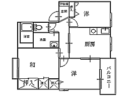 ディアス下長B 2階/202号室