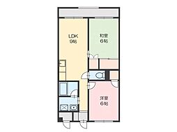 グランステージ・K 2LDKの間取図画像