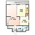 ハイツ広白石2階4.9万円