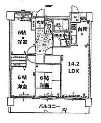 間取図画像 4LDK
