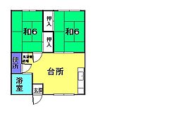 間取図画像 2DK