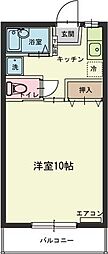 間取図画像 1K