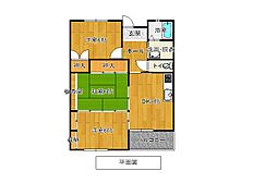 フラワービレッジ 3LDKの間取図画像