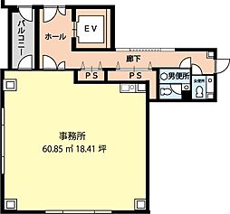 アーバンビュー八丁堀の間取図画像