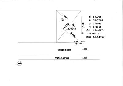 外観：測量図