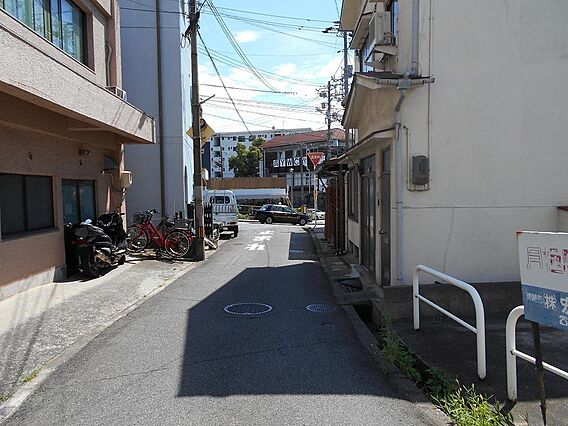 交通量が少ない...