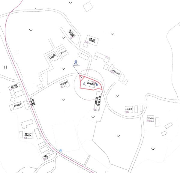 地図を拡大表示