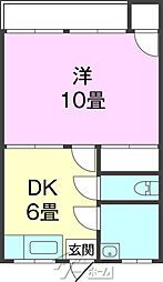 間取図画像 1DK
