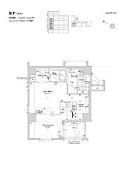 レ・シャトー泉崎 1LDKの間取図画像