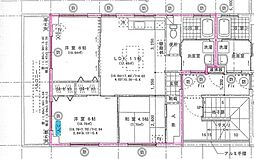 casaK5 3LDKの間取図画像