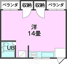 間取図画像 ワンルーム