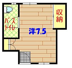 渡慶次アパートの間取図画像