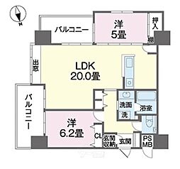 ミルコマンション松尾ビューの間取図画像