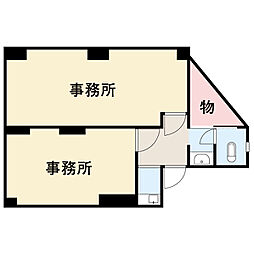 高岡マンションの間取図画像