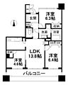 グランディアパークウエスト3階3,590万円