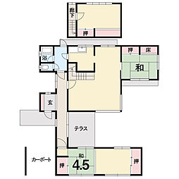 伊予郡砥部町大南 一戸建 大南 昭和52年築 中古住宅