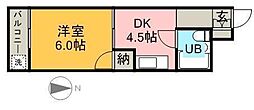 間取図画像 1DK