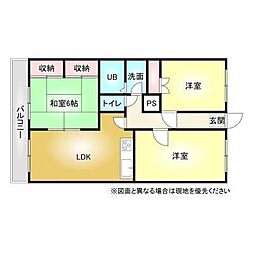 間取図画像 3LDK