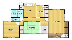 本郷3丁目5-10　貸家 1階4DKの間取り