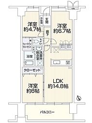 サーパス西の土居 3階