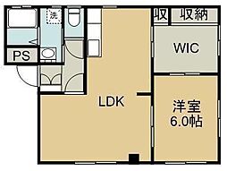 間取図画像 1SLDK