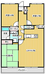 ダイアパレス新居浜繁本町 3LDKの間取図画像