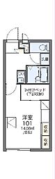 レオパレスオゥンズドリーム 1Kの間取図画像
