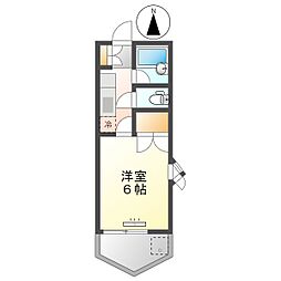 高知市新田町 1K 1F(初期費用減額CP) 1階