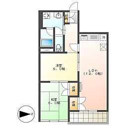 高知市西秦泉寺 2LDK 1F(東向・P有) 1階
