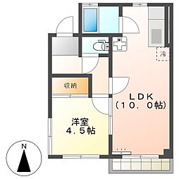 高知市鴨部1 1LDK 3F(初期費用減額CP) 3階