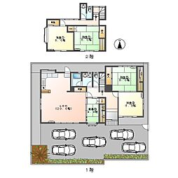 高知市赤石町　5LDK　戸建（敷地内P5台可・電停徒歩4分）